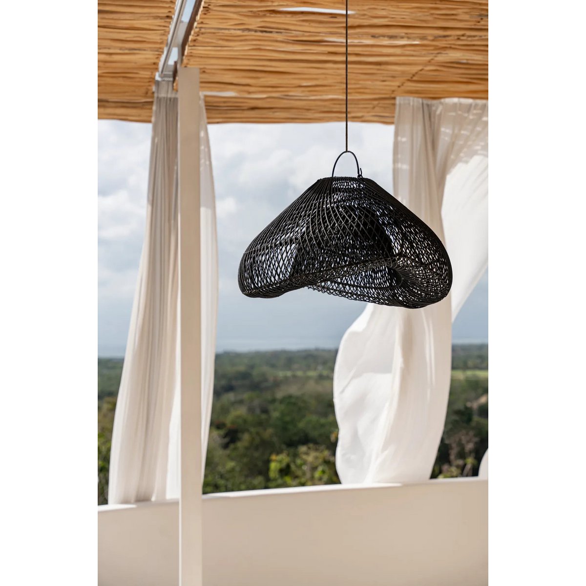 Hanglamp Wolk - Zwart - ELL37